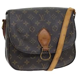 Louis Vuitton-LOUIS VUITTON Monogram Saint Cloud GM Shoulder Bag M51242 LV Auth 91764-Monogram