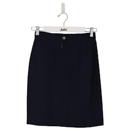 Dior-Wool skirt-Blue