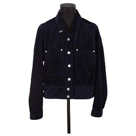 Isabel Marant Etoile Samtjacke Marineblau