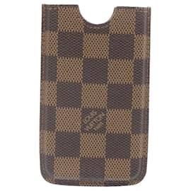 Louis Vuitton-LOUIS VUITTON Damier Ebene iPhone 4 Case N63101 LV Auth 24745-Other