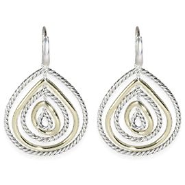 Orecchino Mobile David Yurman in Oro Giallo 18k/Argento Sterling Altro