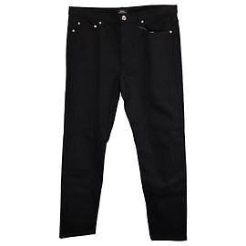 Apc Jeans A.P.C Middle Standard en algodón negro Negro
