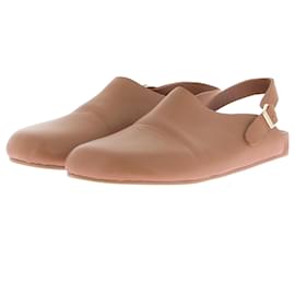 Autre Marque Beatrice Valenzuela mules & clogs T.UK 8 Leather Camel