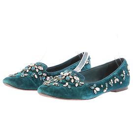 Dolce & Gabbana flats T.EU 37 Suede Turquoise