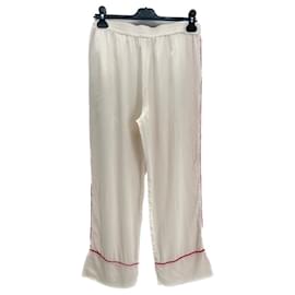 Autre Marque-Asceno trousers T.International M Silk-White