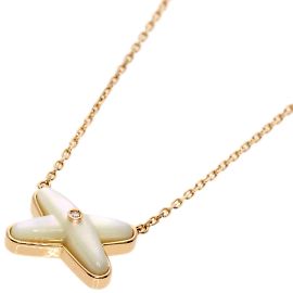 Chaumet Jude Lien Shell 1P Diamant-Halskette Andere
