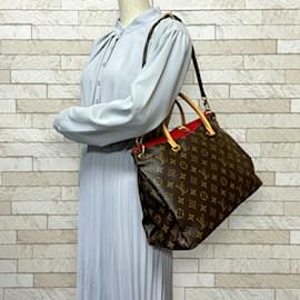 Louis Vuitton-Louis Vuitton Pallas Monogram Shoulder Bag-Brown,Other