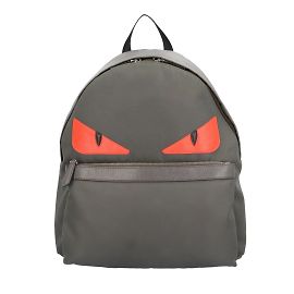 Fendi Monster Bag Bugs Backpack Brown Orange