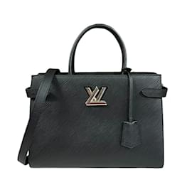 Louis Vuitton-Louis Vuitton Twist Tote Epi Shoulder Bag-Black
