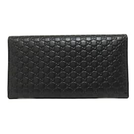 Gucci-Gucci 449396 Long Wallet-Black