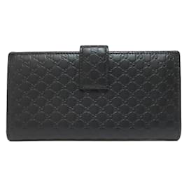 Gucci-Gucci 449393 Long Wallet-Black