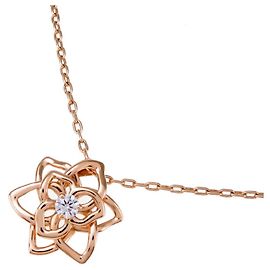 Collar de Péndulo de Diamante Rosa Piaget Otro