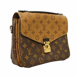 Louis Vuitton-Louis Vuitton Monogram Reverse Pochette Metis MM-Brown