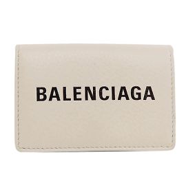 Balenciaga Tri-fold Geldbörse Weiß