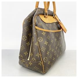 Louis Vuitton-Louis Vuitton Monogram Deauville Handbag-Brown