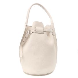 Céline Borsa a secchiello Celine Big Bag in pelle bianca Bianco