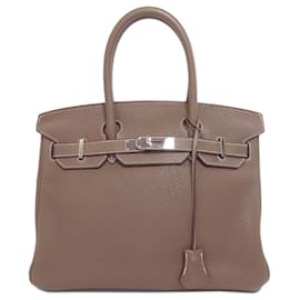 Hermès-Hermes Birkin 30 Etoupe Handbag-Beige,Taupe