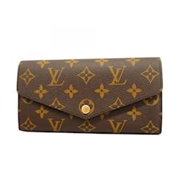Louis Vuitton-Louis Vuitton Long Wallet Monogram Portefeuille Sarah M60531-Brown