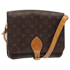 Louis Vuitton-LOUIS VUITTON Monogram Cartouchiere GM Shoulder Bag M51252 LV Auth 89948-Monogram