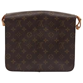 Louis Vuitton-LOUIS VUITTON Monogram Cartouchiere GM Shoulder Bag M51252 LV Auth 89948-Monogram