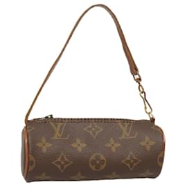 Louis Vuitton-LOUIS VUITTON Monogram Papillon Pouch LV Auth 91982-Monogram