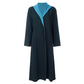 Abrigo reversible azul Issey Miyake Azul