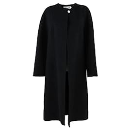 Autre Marque-Mila Schön Black Wool Coat-Black