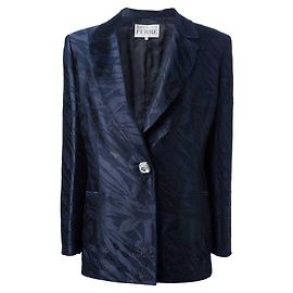 Conjunto de falda azul oscuro Gianfranco Ferré Azul Burdeos
