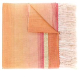 Sciarpa a righe multicolore Issey Miyake - anni 2000 Multicolore