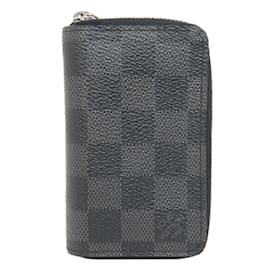 Louis Vuitton-Louis Vuitton Damier Graphite Coin Purse-Damier ebene