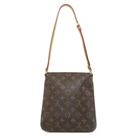 Louis Vuitton-Louis Vuitton M51258 Musette Salsa S Shoulder Bag-Brown,Monogram