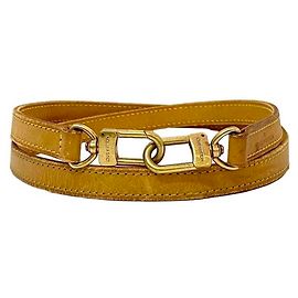 Louis Vuitton Beige Leather Shoulder Strap Beige
