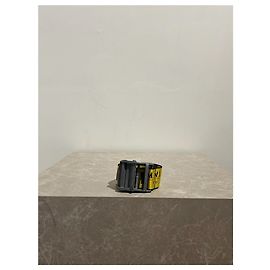 Off White CINTURONES OFF-WHITE T.International M Algodón Amarillo