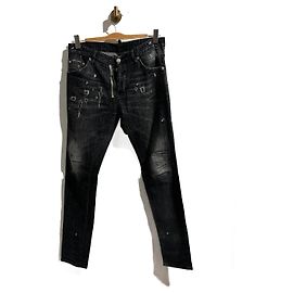 Jeans DSQUARED2 T.FR 44 Cotone Nero