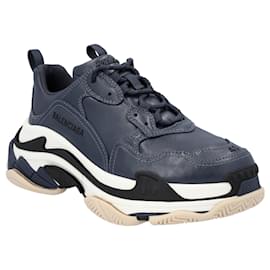 Balenciaga-Balenciaga Triple S Blue-Blue