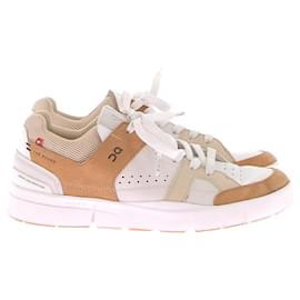 Autre Marque-Non Signé / Unsigned trainers T.EU 38.5 Leather-White