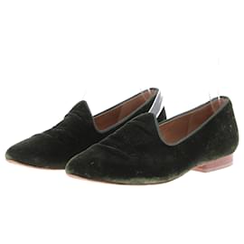 Autre Marque-Le Monde Beryl flats T.EU 38 Suede-Green