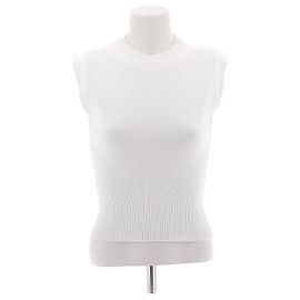 Alaïa tops T.FR 42 Viscose Branco