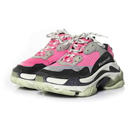 Balenciaga-Triple S trainers in pink-Pink