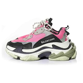 Balenciaga-Triple S trainers in pink-Pink