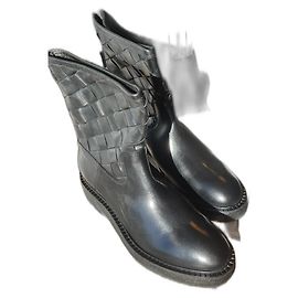 Autre Marque Botas Billi Bi de couro preto Preto