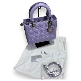 Christian Dior Sac Lady Dior en lavande médium Violet Lavande