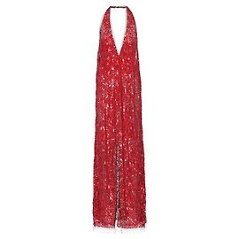Dries Van Noten Vestidos Roja