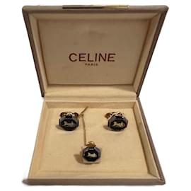 Céline Gemelli e spilla per cravatta Celine Altro