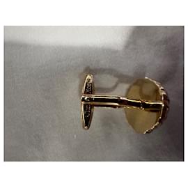Christian Dior-CD round logo-Golden