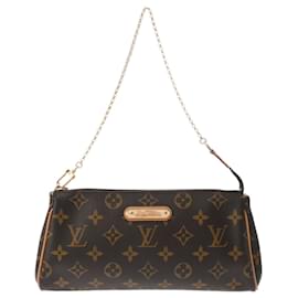 Louis Vuitton-Louis Vuitton Monogram Eva Shoulder Bag-Brown