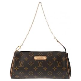Louis Vuitton-Louis Vuitton Monogram Eva Shoulder Bag-Brown