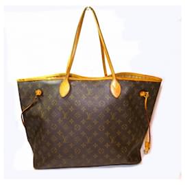 Louis Vuitton-Louis Vuitton Monogram Neverfull GM Tote Bag-Brown,Other,Monogram