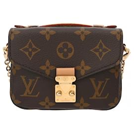 Louis Vuitton-Louis Vuitton Monogram Micro Metis Shoulder Bag-Brown