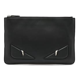 Fendi-Fendi Bag Bugs Eye Monster Clutch-Black
